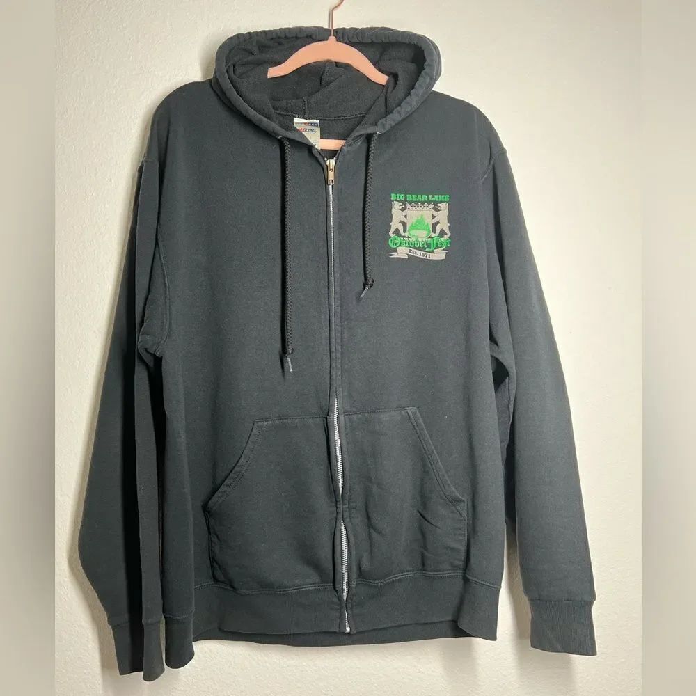 JERZISS Sweaters | Full Zip Sweater Large | Cotton Hooded